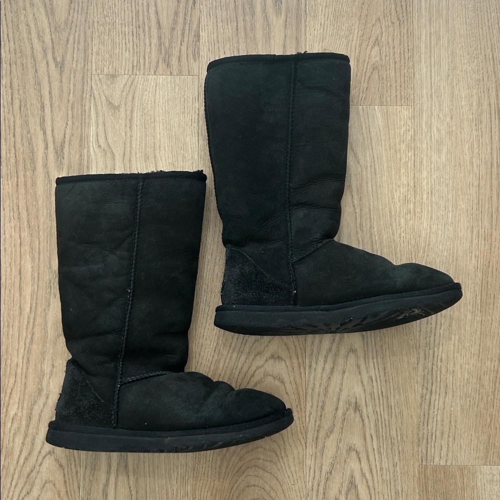 Ugg Classic Tall Boots Black Women’s 6‎